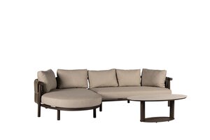 Yoi Murtoli loungebank- loungeset - Bronze - afbeelding 1