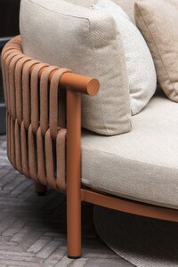 Yoi Murtoli loungebank- loungeset - Sienna red - afbeelding 3