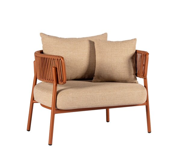 Yoi Santiago loungechair Sienna - kussenset multi natural