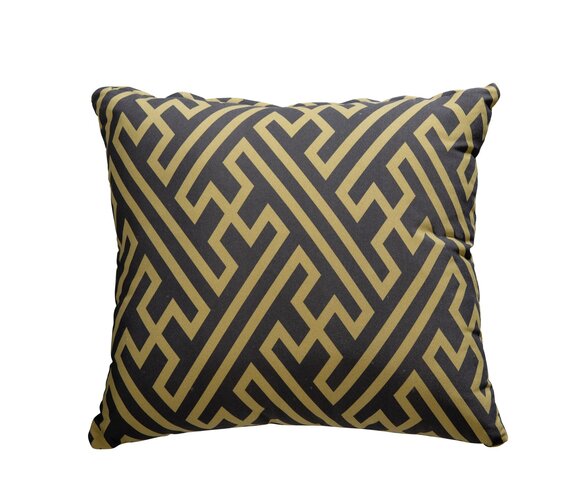 Yoi sierkussen Maze Green 50x50cm op=op AFHAALPRIJS