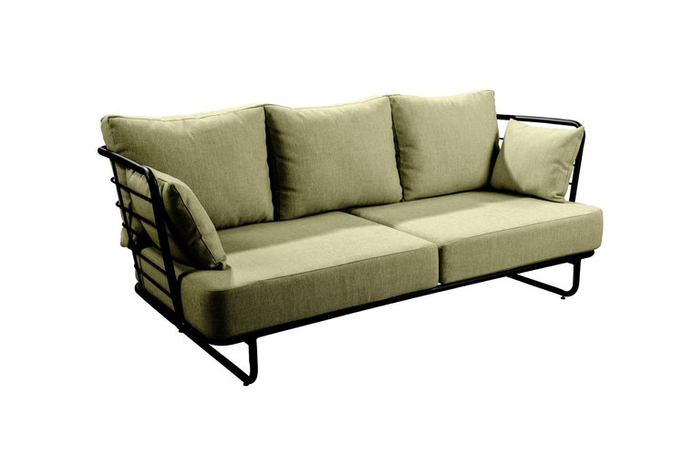 Yoi Taiyo 3-delige sofa loungeset (excl tafels) - emerald green  kussenset - afbeelding 3