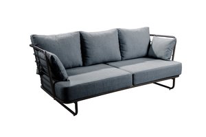 Yoi Taiyo 3-delige sofa loungeset (excl tafels) - panther black  kussenset - afbeelding 3