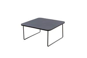 Yoi Taiyo coffee table alu 78x78cm zwart - afbeelding 1