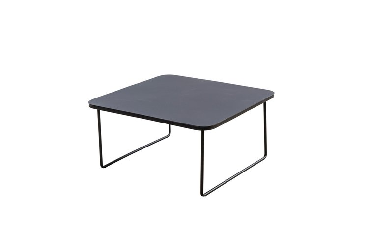 Yoi Taiyo coffee table alu 78x78cm zwart OP=OP - afbeelding 1