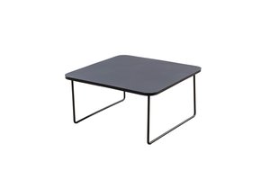 Yoi Taiyo coffee table alu 78x78cm zwart OP=OP - afbeelding 1