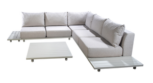 Yoi Vallon corner loungeset alu all weather 300x300cm - afbeelding 1