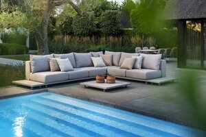 Yoi Vallon loungechair alu all weather 120x100cm salix - afbeelding 2