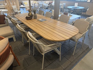 Yoi Vedella 9-delige dining set salix - teak showroomverlater