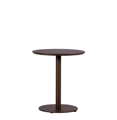 Yoi Vernazza dining table 60cm rond alu bronze - afbeelding 1