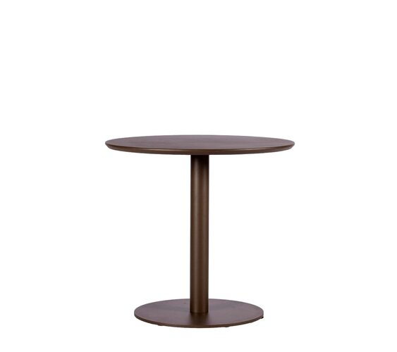 Yoi Vernazza dining table 80cm rond alu bronze - afbeelding 1