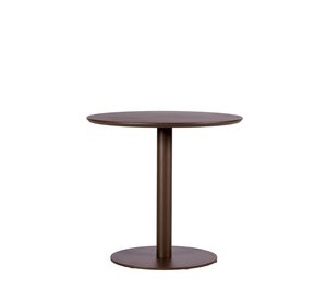 Yoi Vernazza dining table 80cm rond alu bronze - afbeelding 1