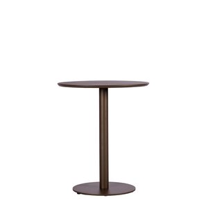 Yoi Vernazza high dining table 60cm rond alu bronze