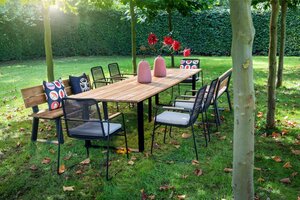 Yoi Wasabi dining tuinstoel black - rope black excl zitkussen - afbeelding 2
