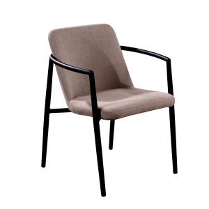 Yoi Youkou dining tuinstoel alu black - heather beige LAATSTE 2 STUKS SHOWROOMVERLATERS - afbeelding 1